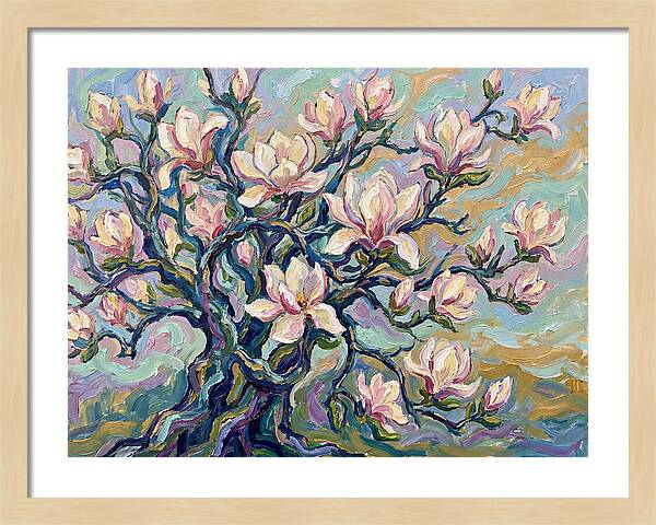 Blooming Magnolia Elegance