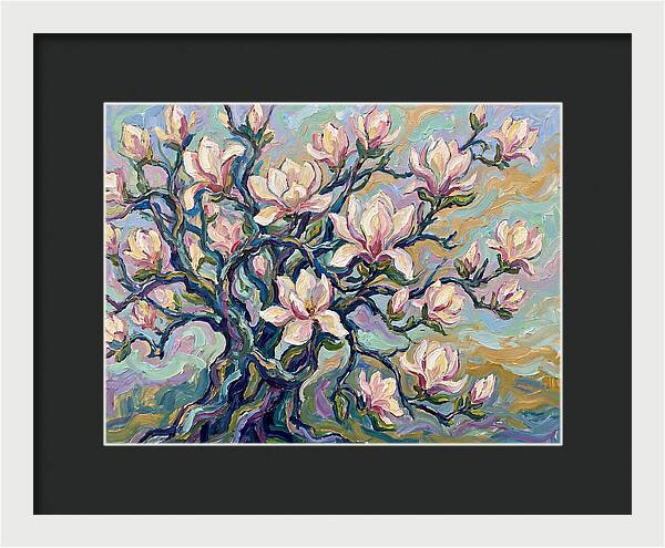 Blooming Magnolia Elegance