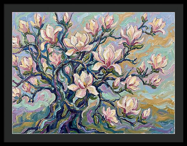 Blooming Magnolia Elegance