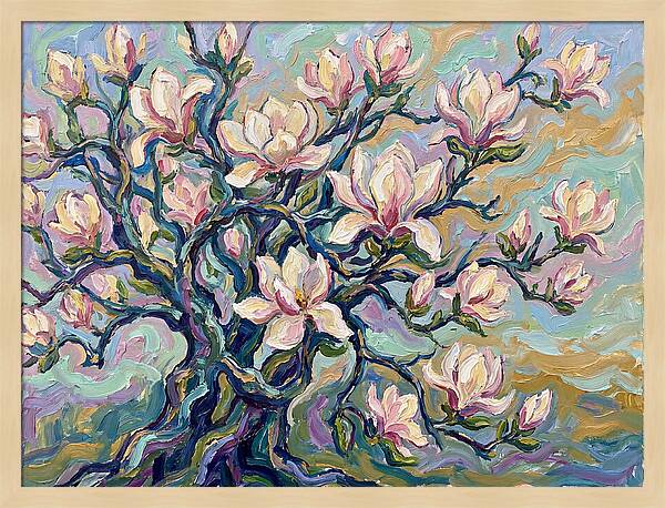 Blooming Magnolia Elegance