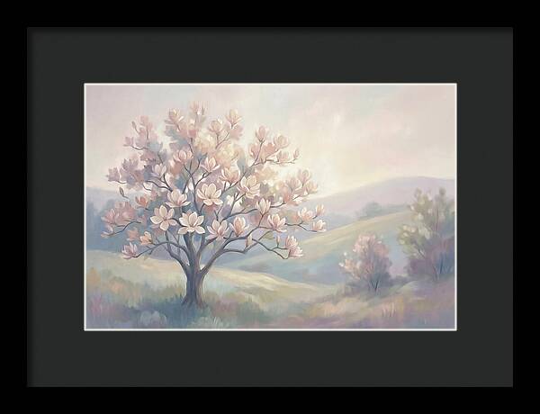 Blooming Magnolia Tree