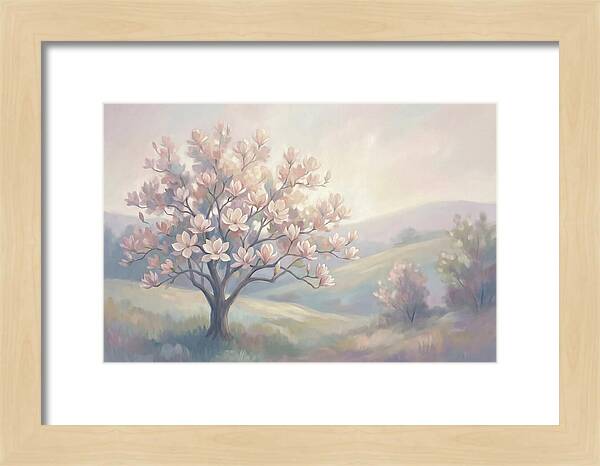 Blooming Magnolia Tree