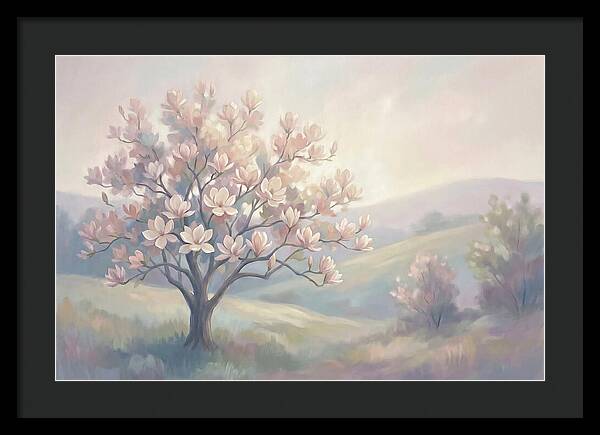 Blooming Magnolia Tree
