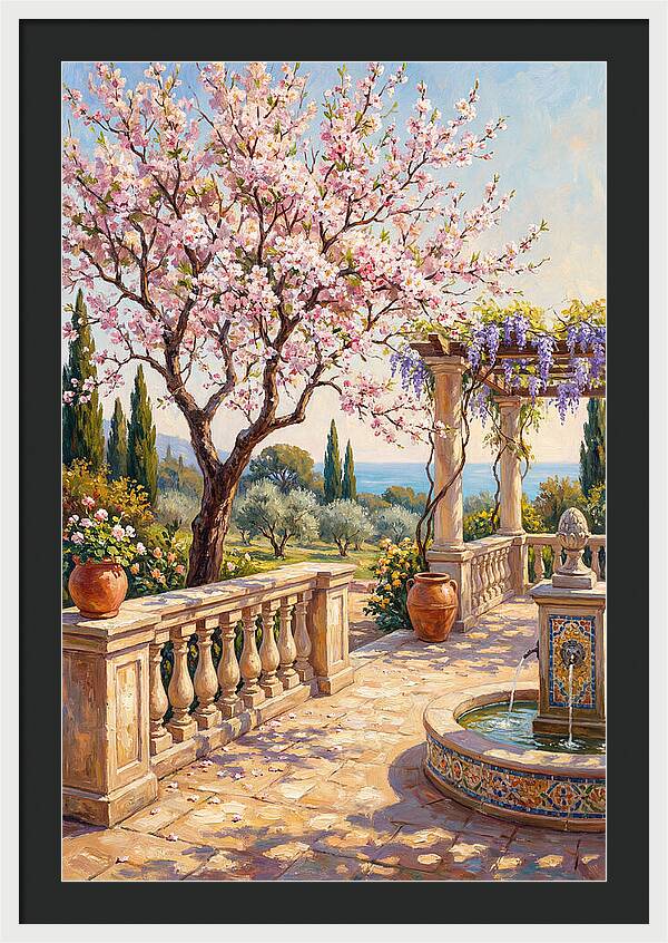 Blooming Mediterranean Oasis