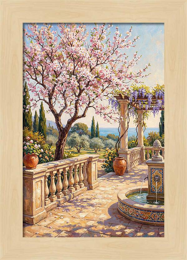 Blooming Mediterranean Oasis