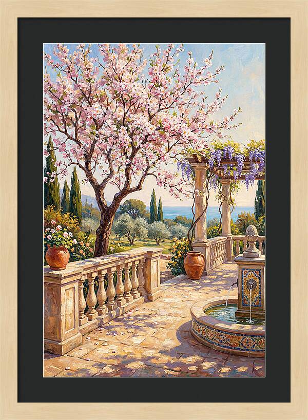 Blooming Mediterranean Oasis