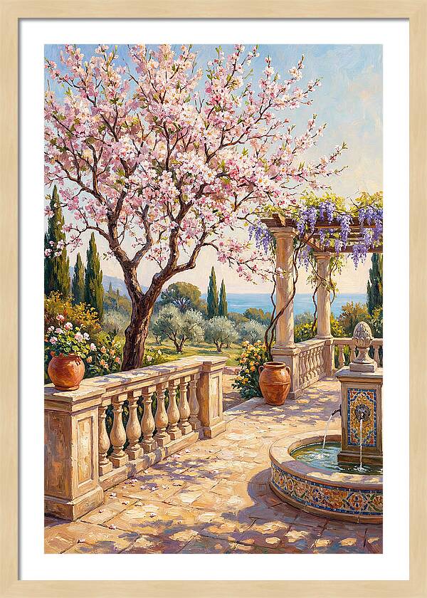 Blooming Mediterranean Oasis
