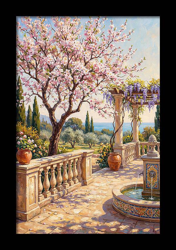 Blooming Mediterranean Oasis