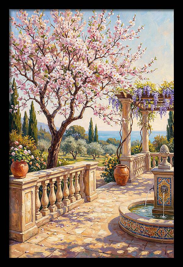 Blooming Mediterranean Oasis