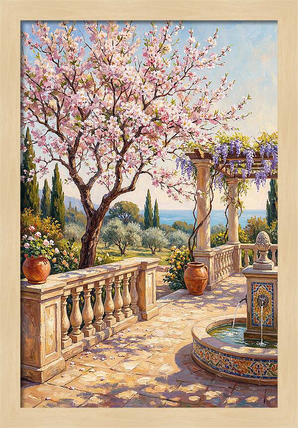 Blooming Mediterranean Oasis