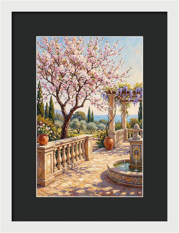 Blooming Mediterranean Oasis
