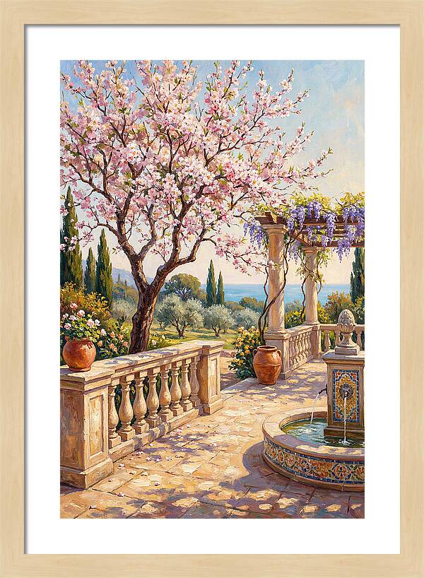 Blooming Mediterranean Oasis