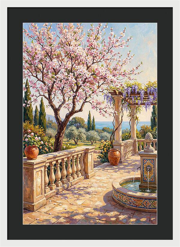 Blooming Mediterranean Oasis
