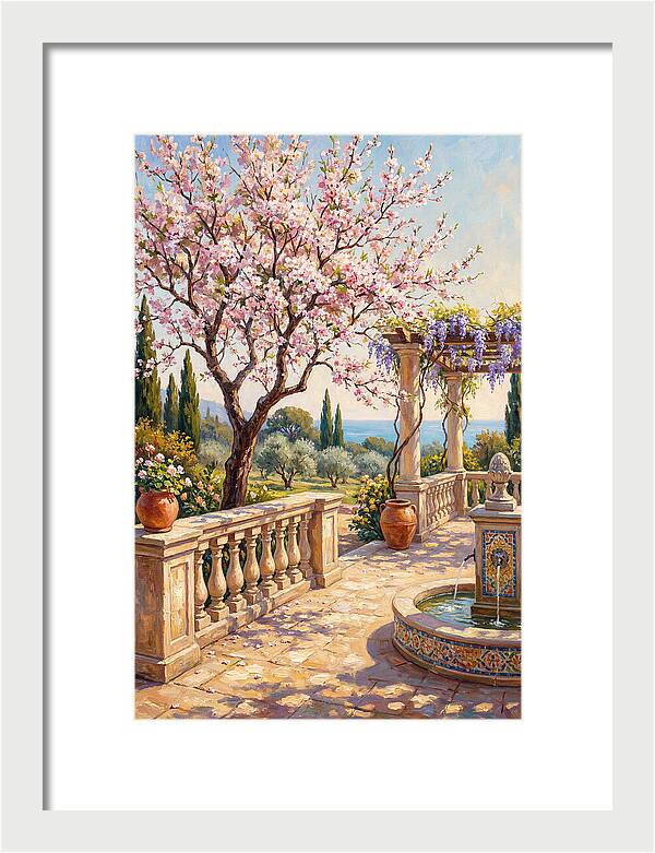 Blooming Mediterranean Oasis
