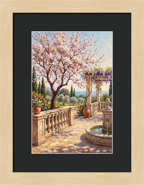 Blooming Mediterranean Oasis