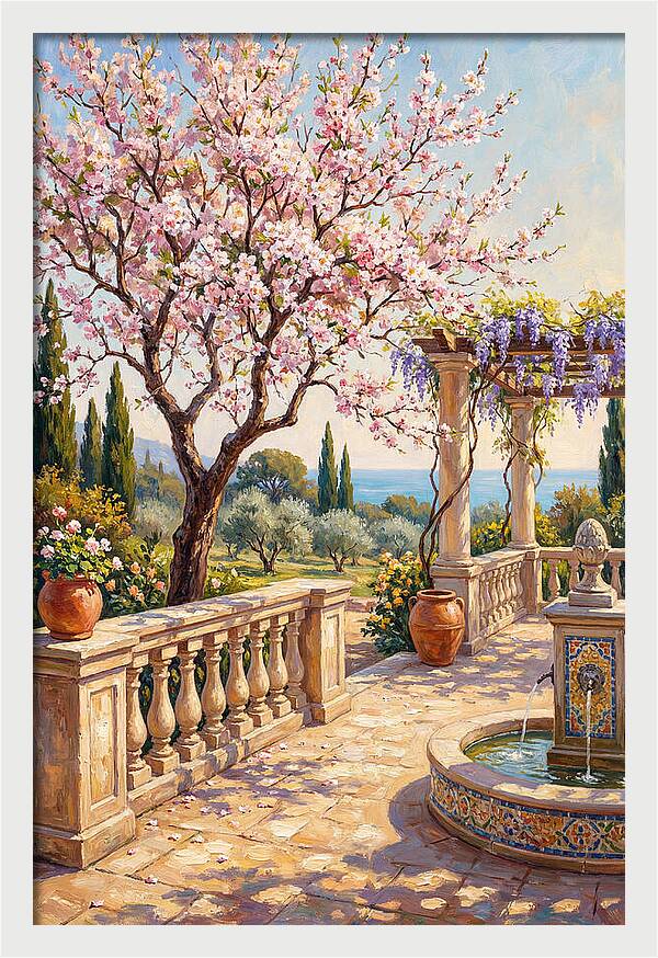 Blooming Mediterranean Oasis