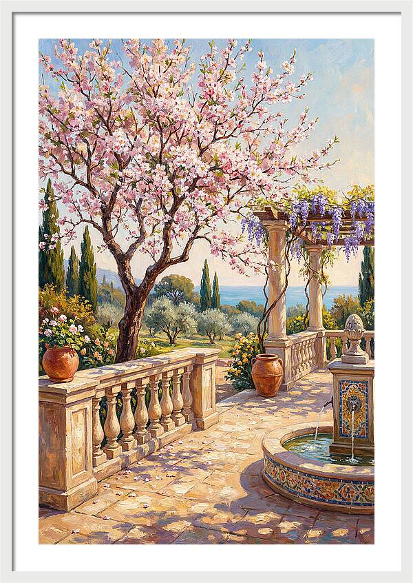 Blooming Mediterranean Oasis