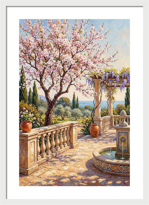 Blooming Mediterranean Oasis