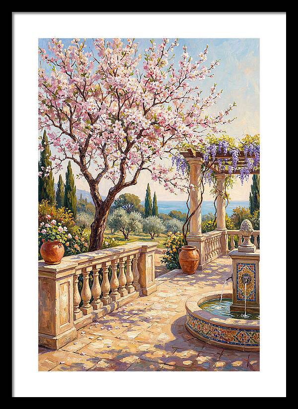 Blooming Mediterranean Oasis