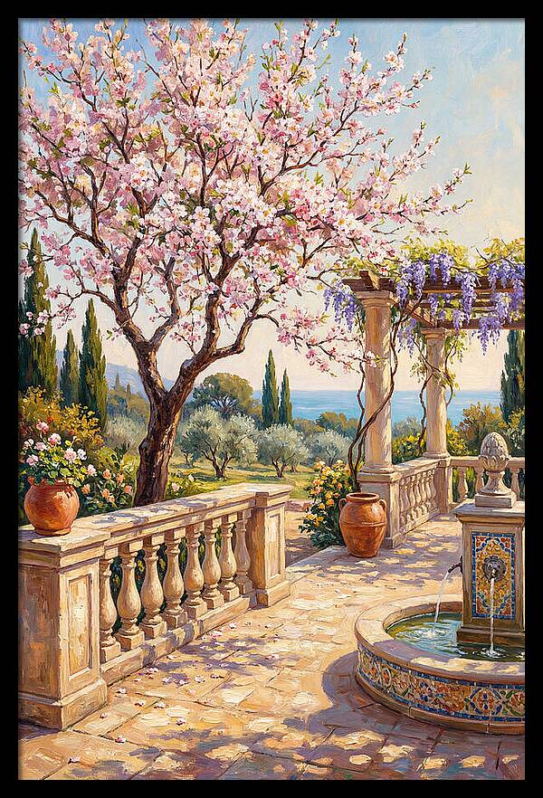 Blooming Mediterranean Oasis