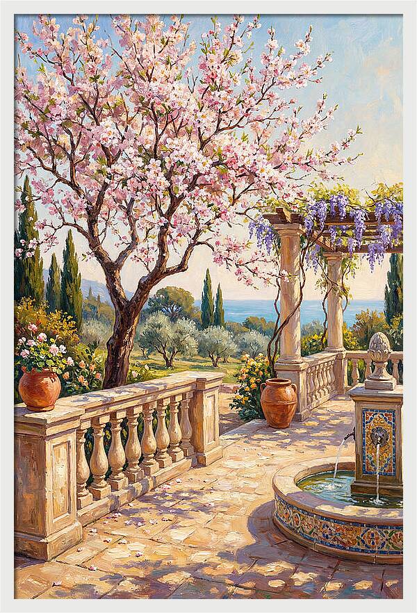Blooming Mediterranean Oasis