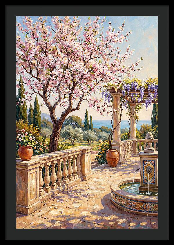 Blooming Mediterranean Oasis