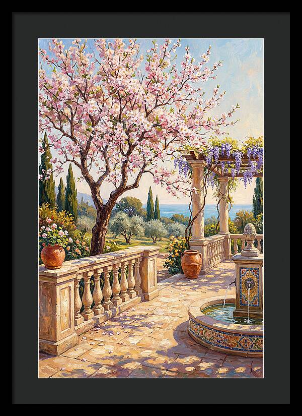 Blooming Mediterranean Oasis