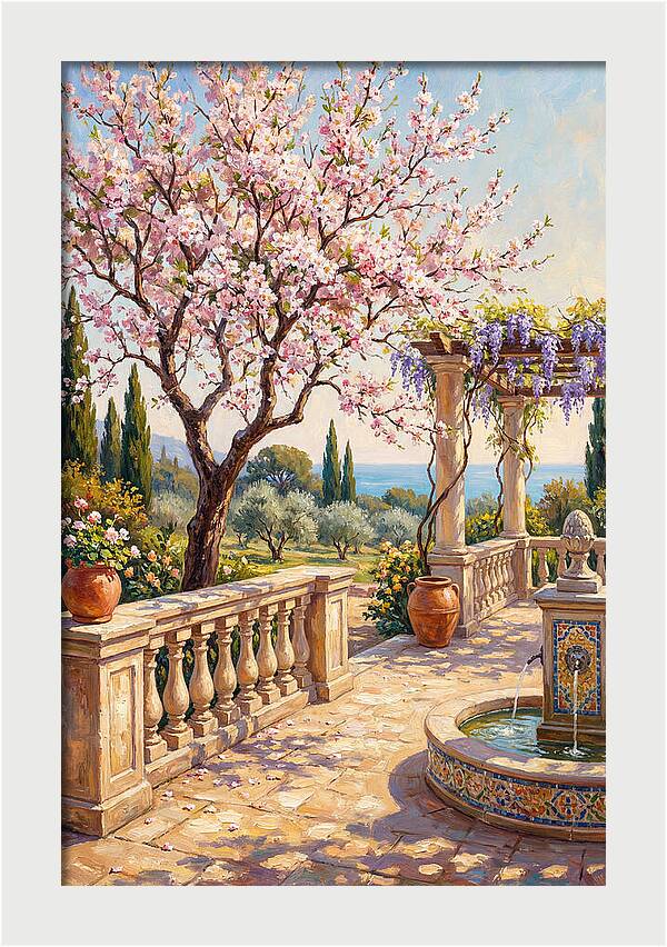 Blooming Mediterranean Oasis