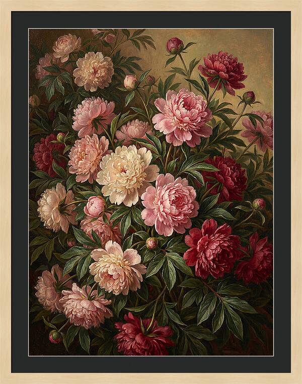 Blooming Peony Paradise