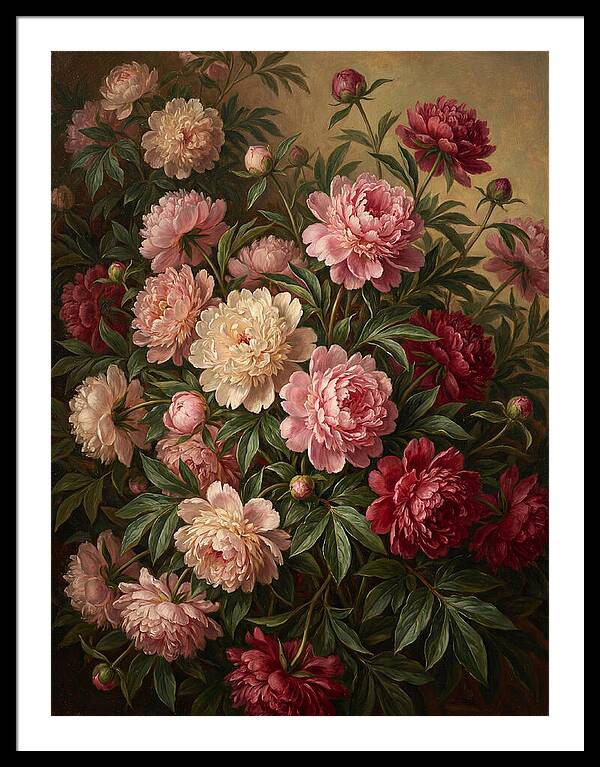 Blooming Peony Paradise