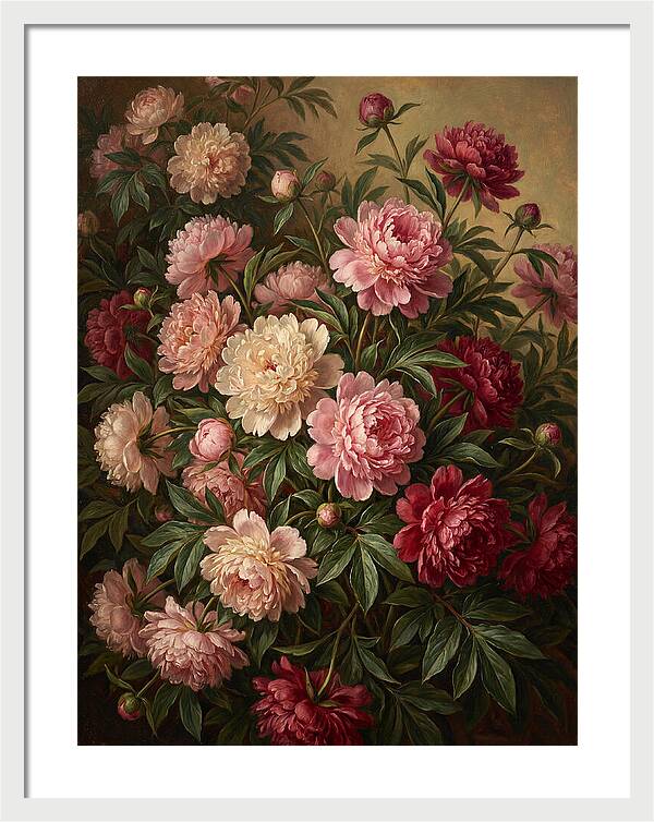 Blooming Peony Paradise