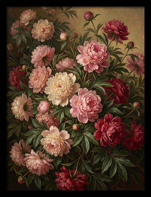 Blooming Peony Paradise