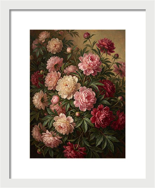 Blooming Peony Paradise