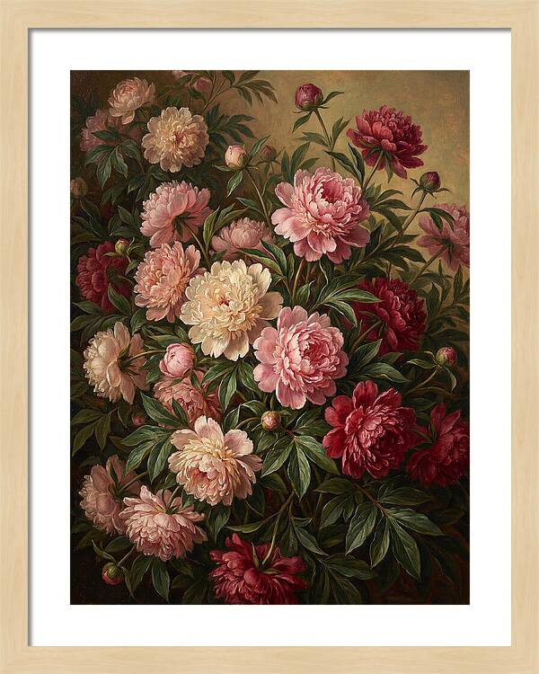 Blooming Peony Paradise