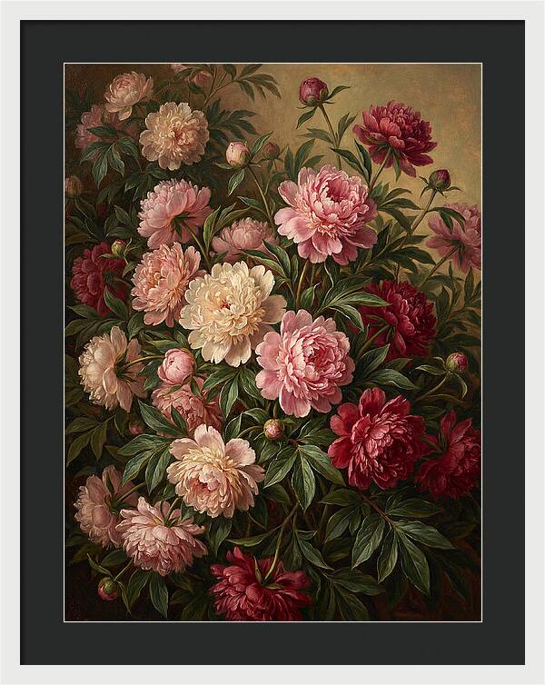 Blooming Peony Paradise