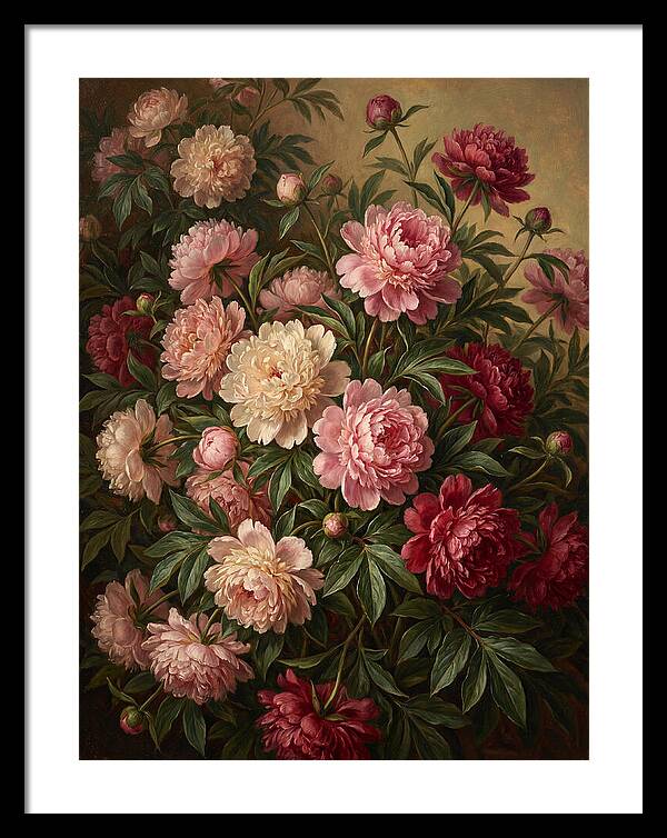 Blooming Peony Paradise