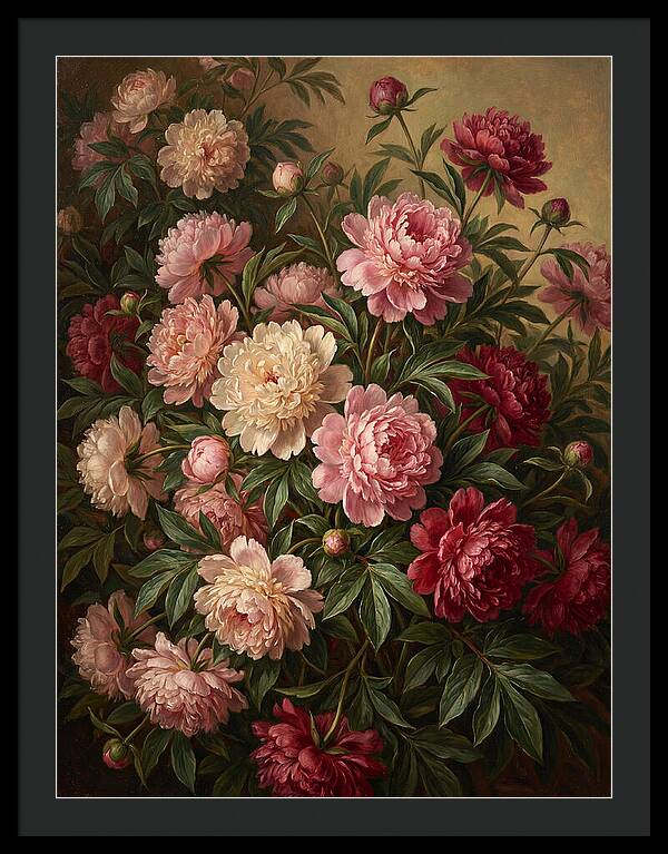 Blooming Peony Paradise