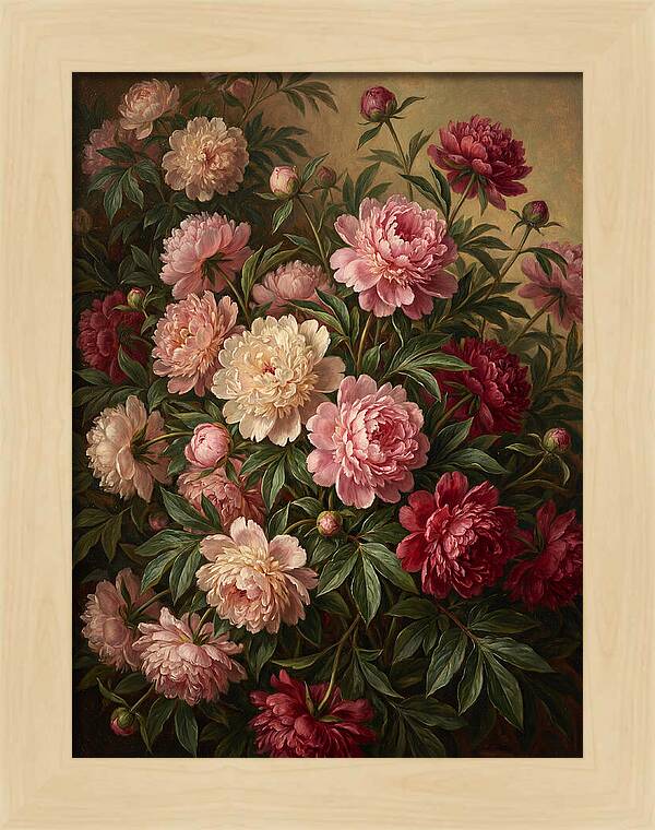 Blooming Peony Paradise