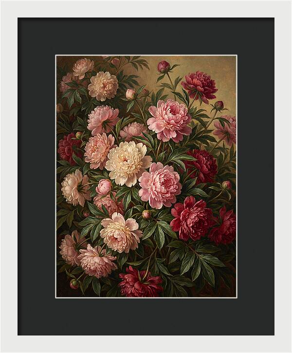 Blooming Peony Paradise