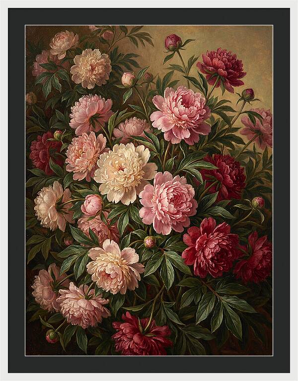 Blooming Peony Paradise