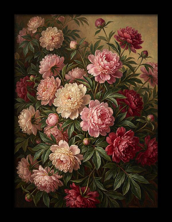 Blooming Peony Paradise