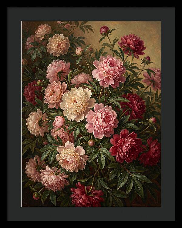 Blooming Peony Paradise
