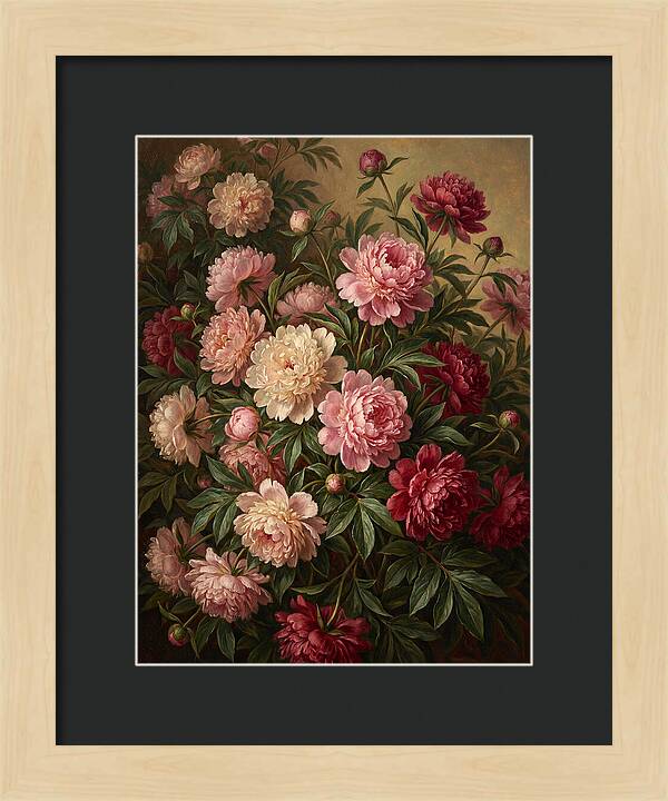 Blooming Peony Paradise