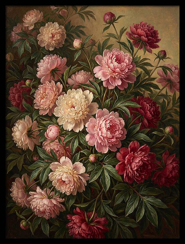Blooming Peony Paradise