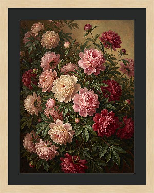 Blooming Peony Paradise