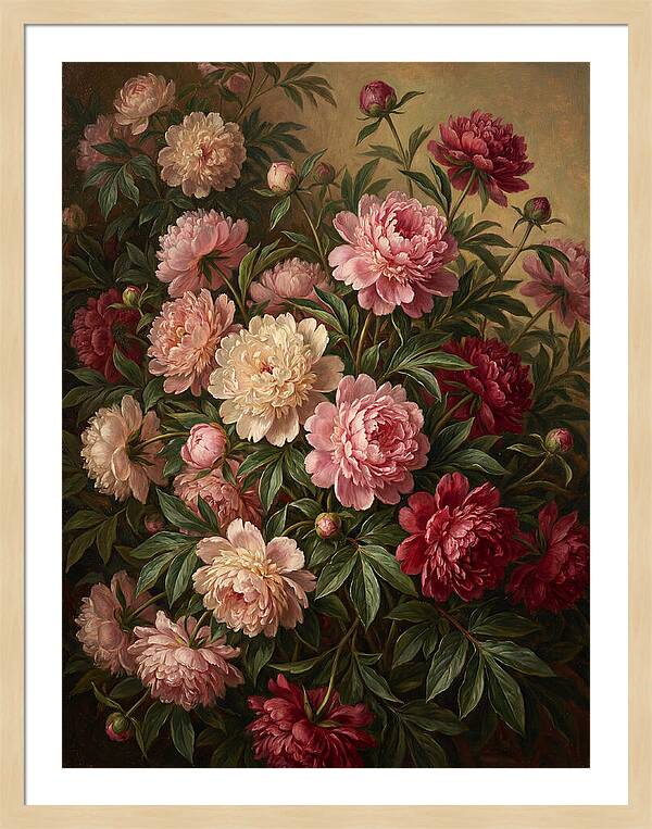 Blooming Peony Paradise