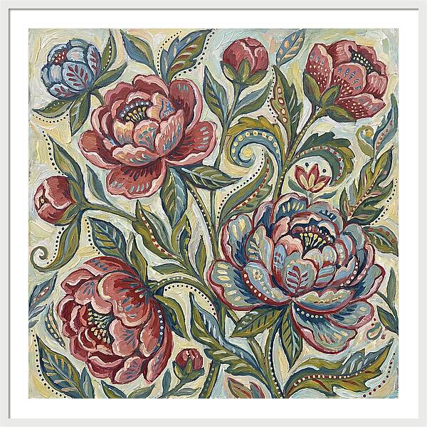 Blooming Peony Paradise