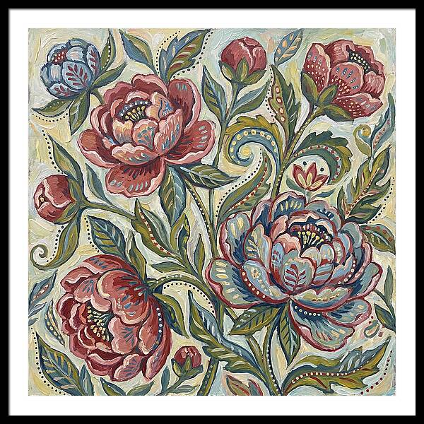 Blooming Peony Paradise