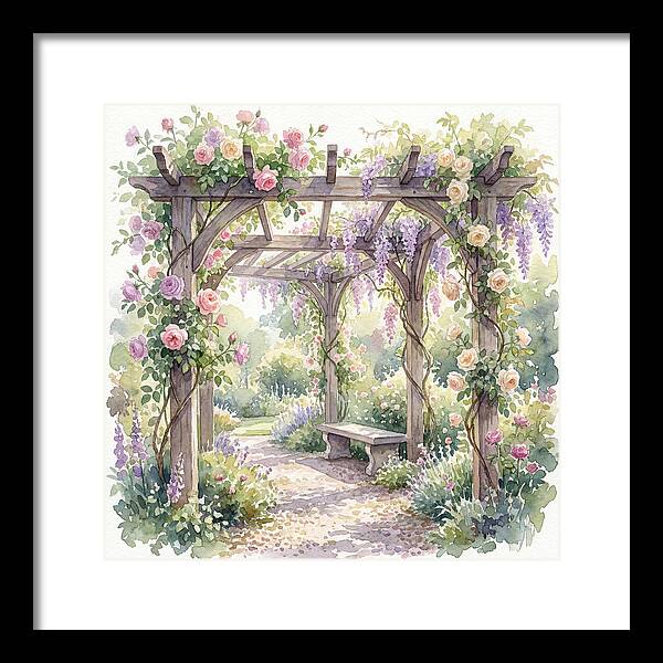 Blooming Pergola Oasis