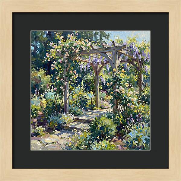 Blooming Pergola Serenity